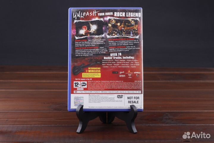 PS2 Guitar Hero III Legends of Rock PAL Лицензия