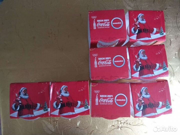 Бокалы кокакола