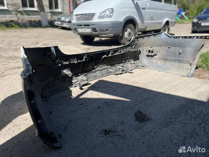 Задний бампер на mercedes w212 рестайлинг