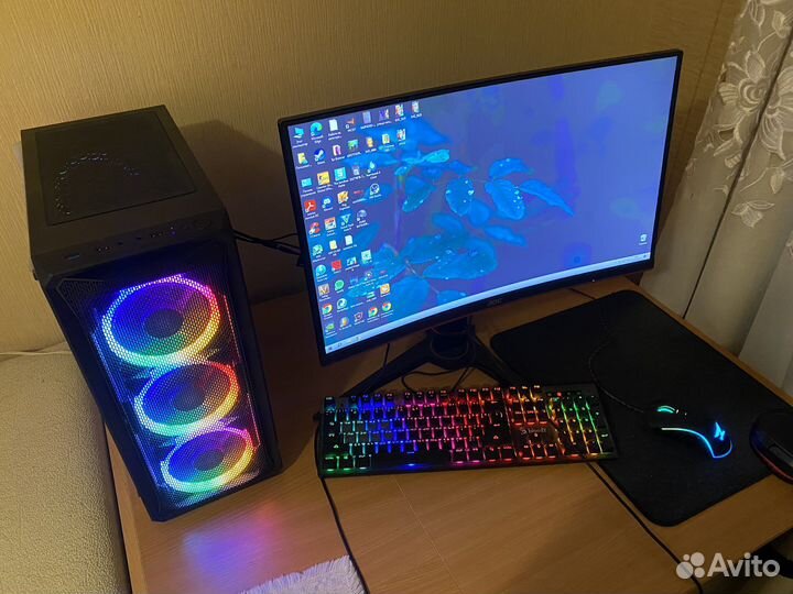 Игровой компьютер i5 10400f полный комплект