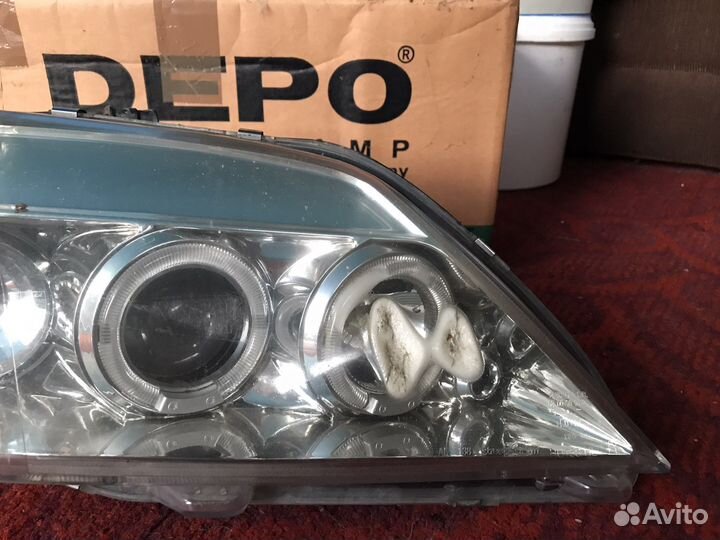 Фары на renault logan