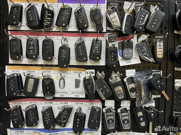 Изготовление ключей для авто Восстановление