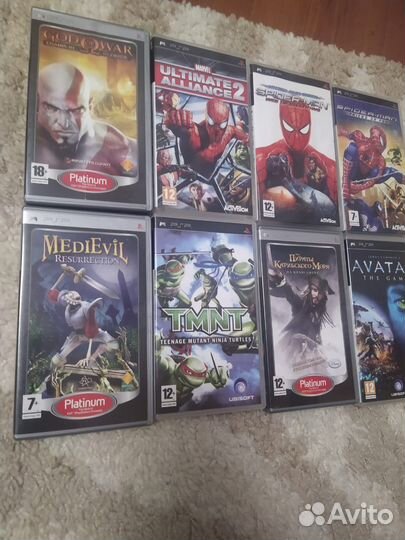 Диски игры sony psp лицензия