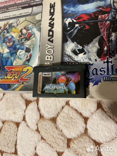 Картриджи для Game Boy Advance