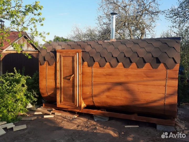 Бани-бочки квадро в наличии