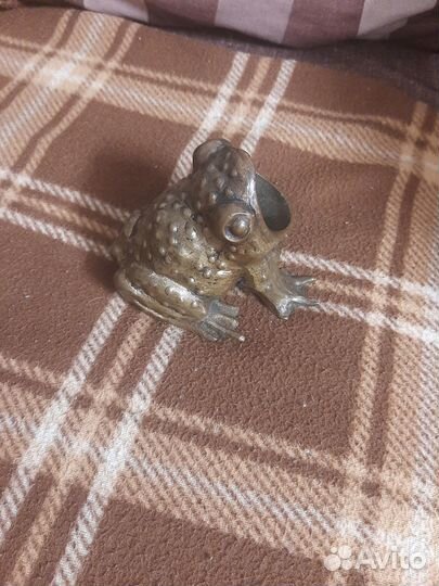 Пепельница жаба СССР (бронза)