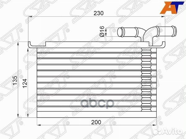 Интеркулер audi A1/S1 10/A3/S3 03/volkswagen