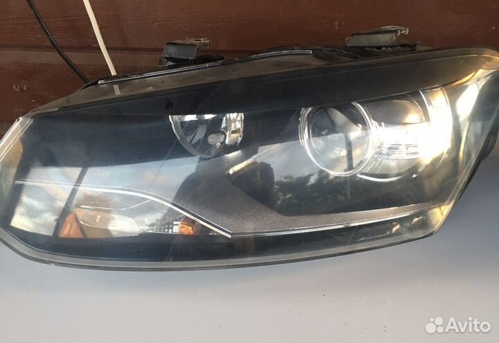 Фары на volkswagen polo (линзы)