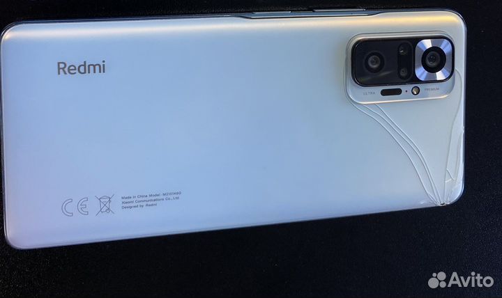 Крышка Redmi note 10 pro