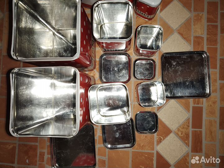 Банки жестяные для сыпучих продуктов СССР,Норма