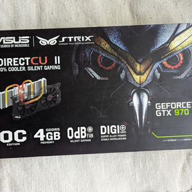 Видеокарта Asus GeForce GTX 970 Strix OC 4096MB