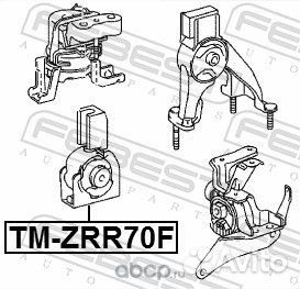 Опора двигателя передняя toyot nohvoxy ZRR75 4WD 2007-2010 TM-ZRR70F