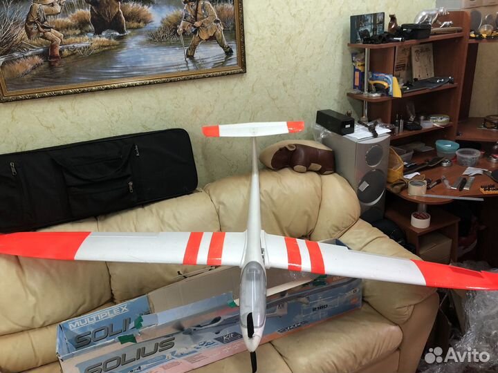 Радиоуправляемый планер solius