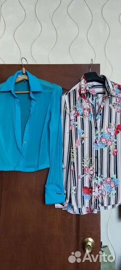 Льняная скатерть, пальто, куртка, блузки