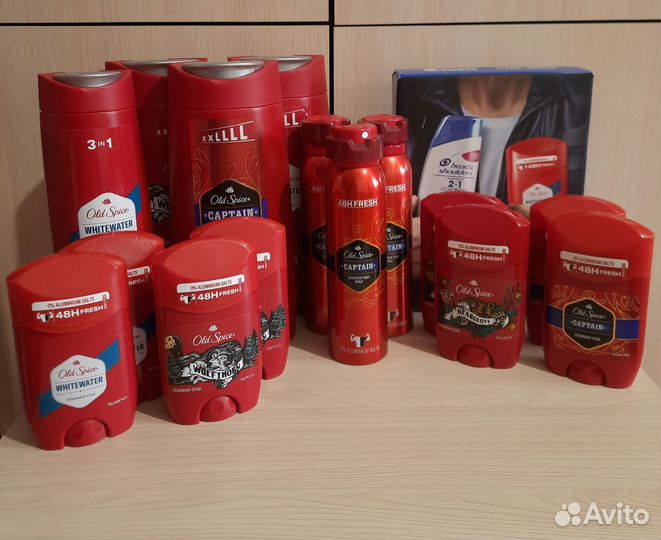 Дезодорант и гель для душа Old space