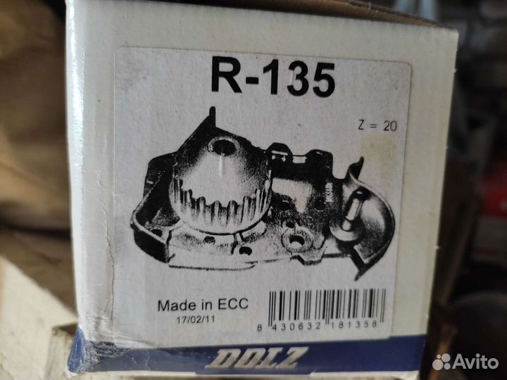 Помпа renault logan 1.4, 8 кл