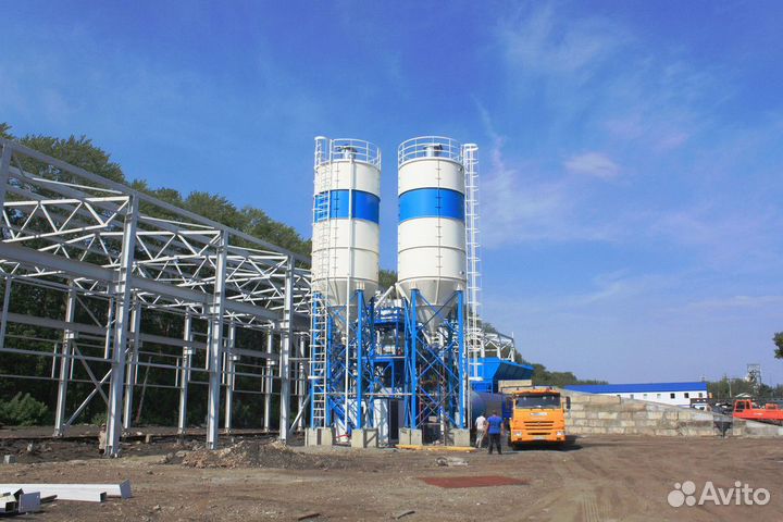 Бсу Комета 60 с мощным бетоносмесителем