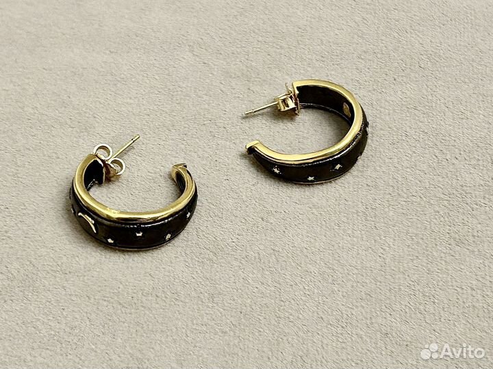 Серьги кольца Tous 