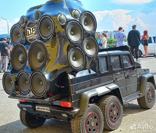 Детский электромобиль mercedes с автозвкуком