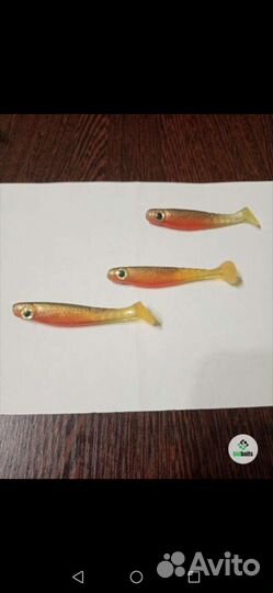 Виброхвост Takara Lucky Bait 5107. 7.5cm 4.2g