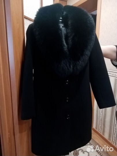 Пальто зимнее драповое