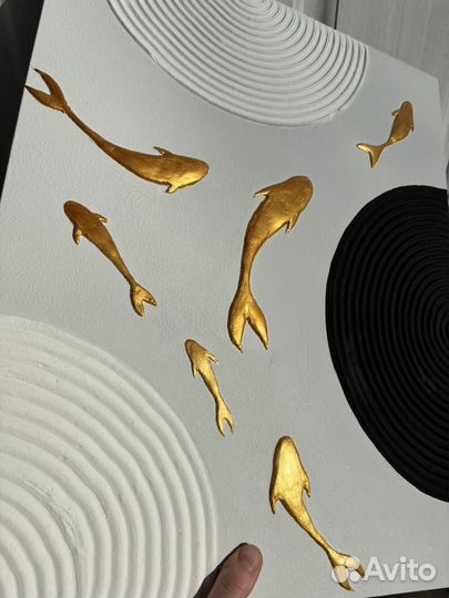 Интерьерная текстурная картина