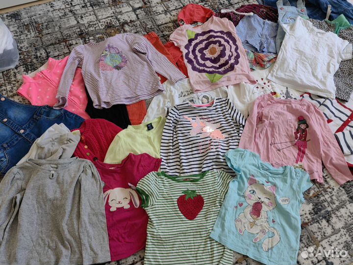 Вещи пакетом на девочку 104 - 116