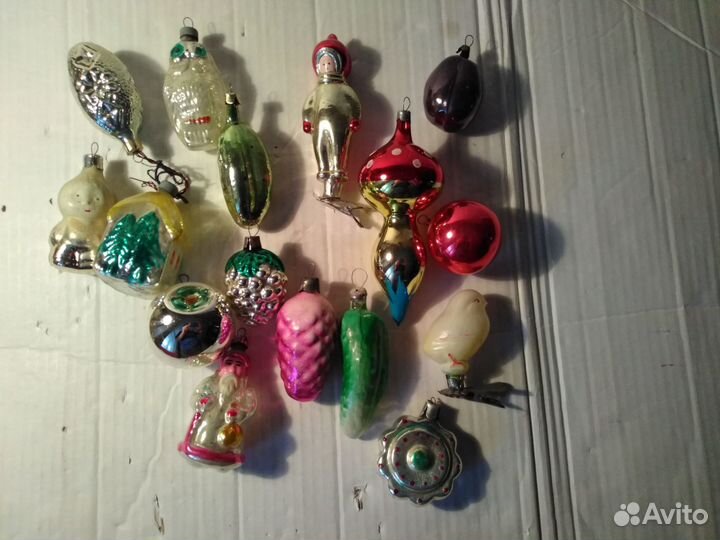 Ёлочные игрушки СССР
