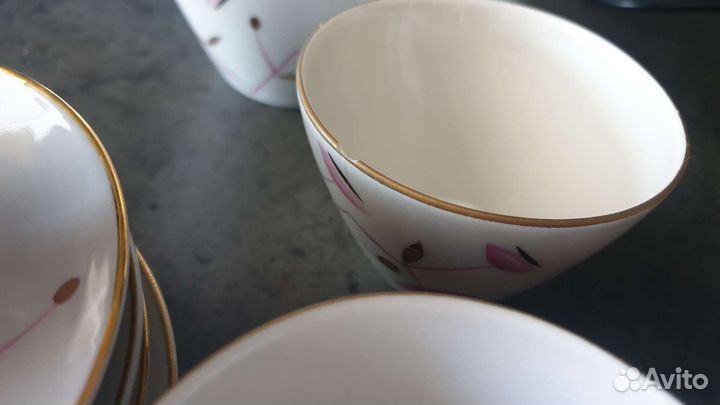 Кофейный сервиз лфз на 6 персон