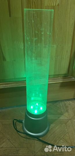 Лампа ночник аквариум ваза