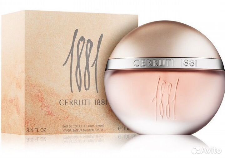 Cerruti 1881 Pour Femme 50 мл Оригинал Франция