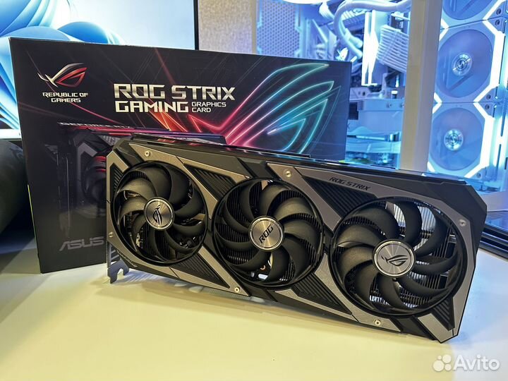 Видеокарта RTX3060 ROG strix V2