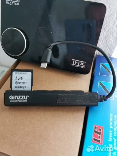 Карт-ридер Ginzzu GR-513UB