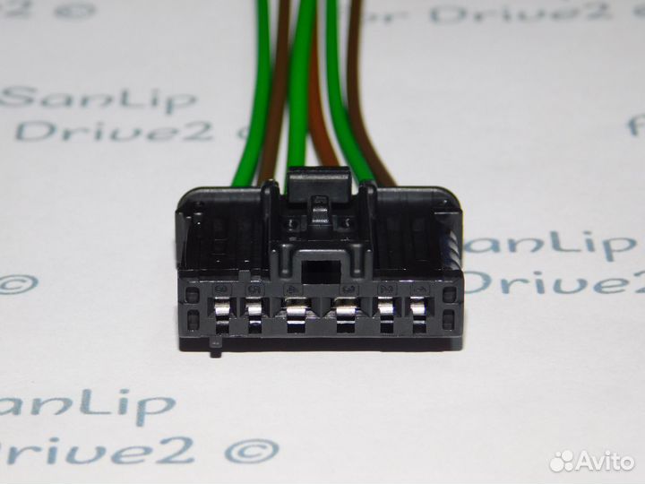 Разъем для заднего фонаря Renault Peugeot