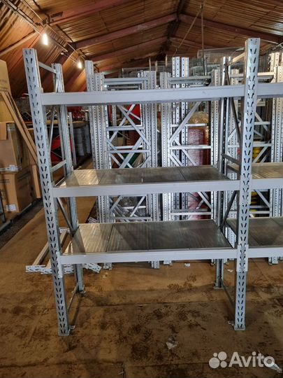 Стеллаж металлический среднегрузовой