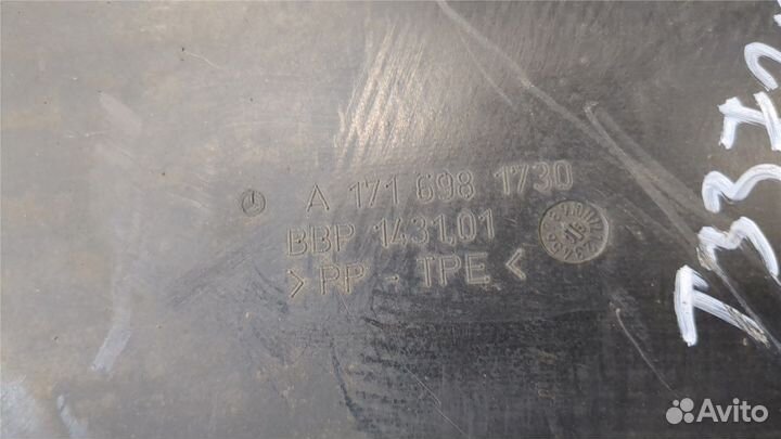 Защита арок (подкрылок) Mercedes SLK R171, 2005