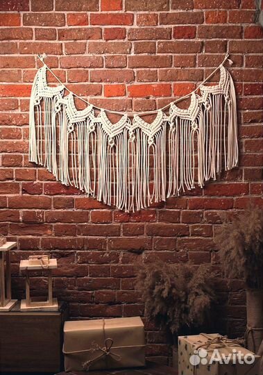 Гирлянда макраме