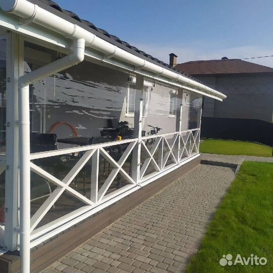 Мягкие окна для беседок с гарантией