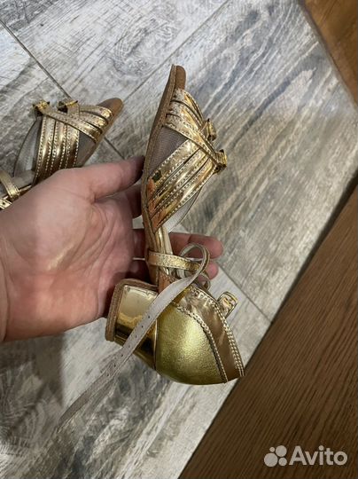 Туфли для бальных танцев детские