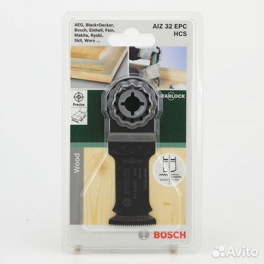 Насадка bosch 2609256947 AIZ 32 EPC HCS Starlock