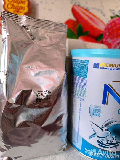 Детская молочная смесь нан opti pro 1