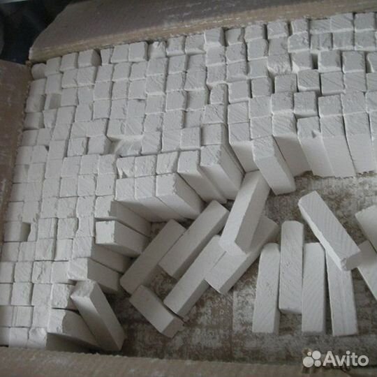 Природный мел и глина