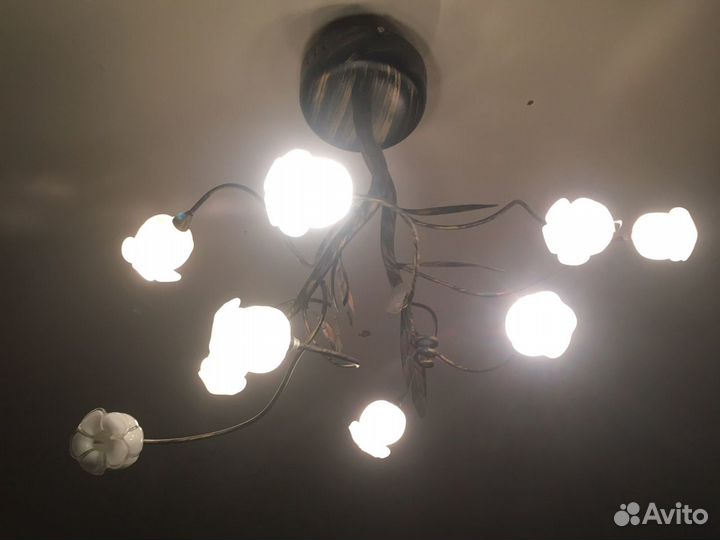 Люстры потолочные