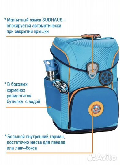 Ранец школьный новый DerDieDas