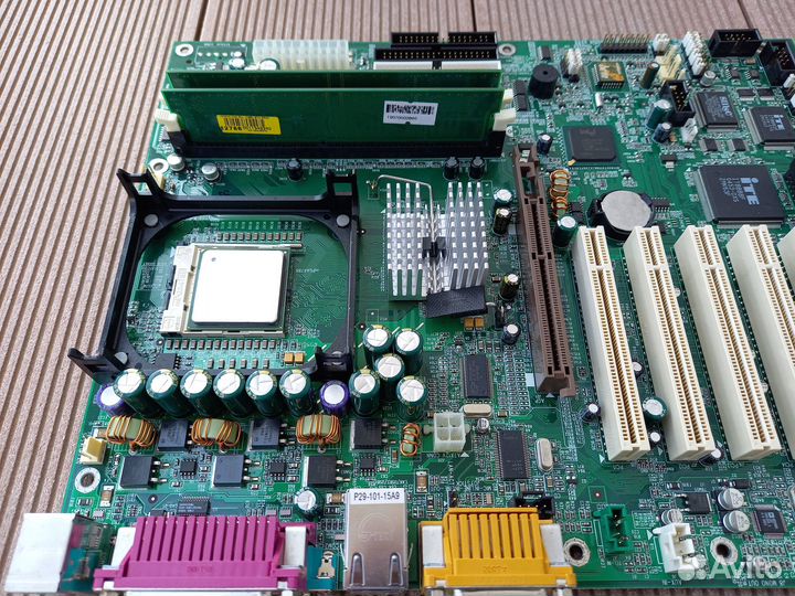 Мат. плата BCM BC845DL (Pentium 4 с AGP и ISA)