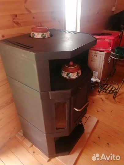 Твердотопливный котел ч