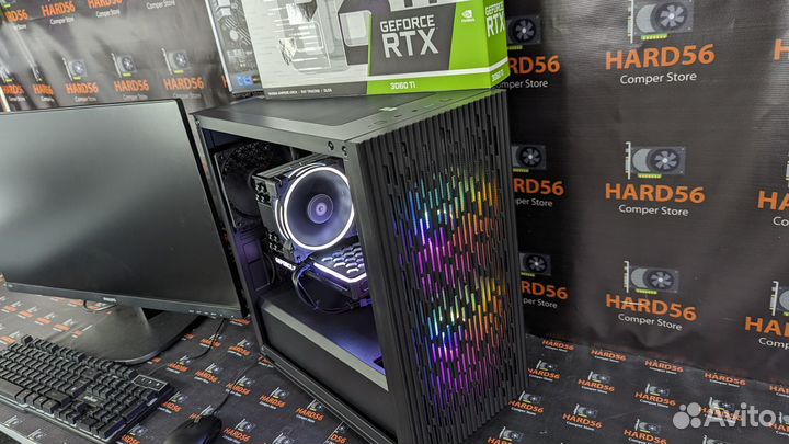 Компьютер Intel Core i3/16GB/SSD500GB/RTX3060TI 8G