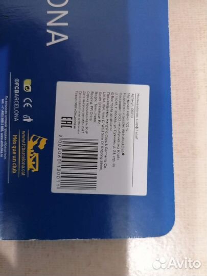 Футбольный шарф фк Барселона