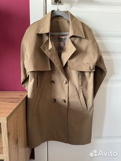 Тренч и ботинки