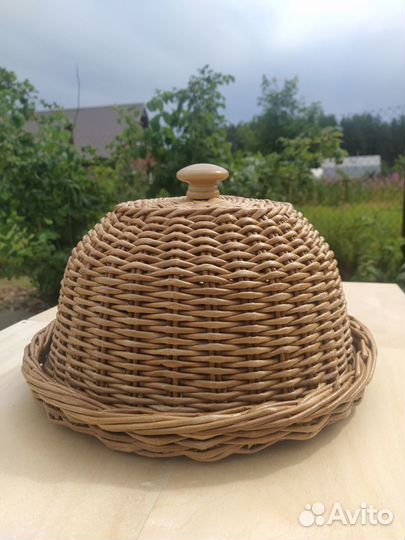 Хлебница плетеная